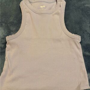 Maeve Lavender Ribbed Tank Top